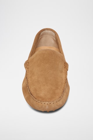 Mocassins en nubuck Hubert - Beige