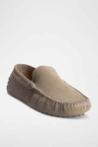 Mocassins en nubuck Cambridge - Beige