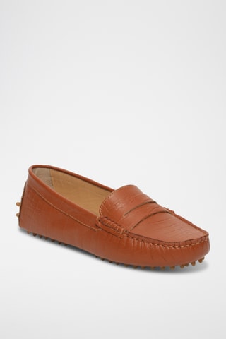 Mocassins en cuir Deira - Camel