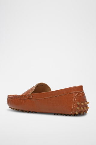 Mocassins en cuir Deira - Camel