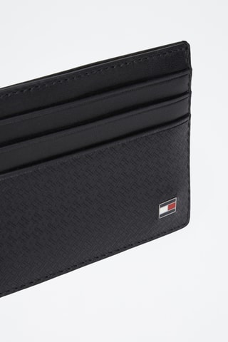 Porte-cartes en cuir - Noir
