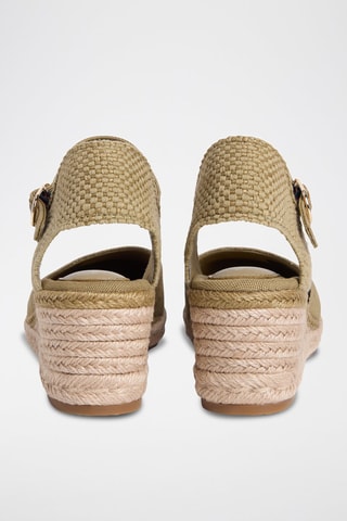 Espadrilles compensées - Marron clair