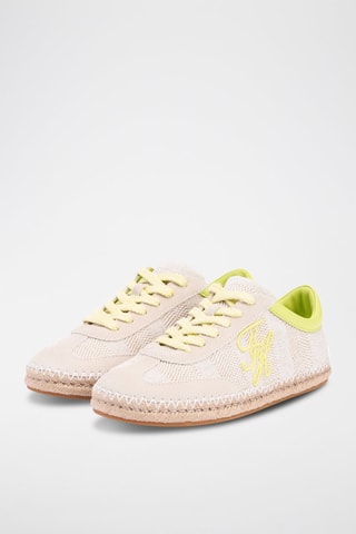 Tennis en lin - Beige
