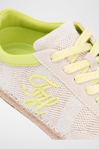 Tennis en lin - Beige