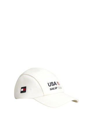 Casquette Tommy x U.S. Sail GP Team - Ecru