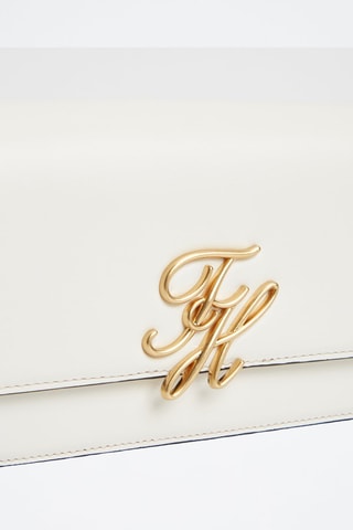 Sac bandoulière en cuir - Beige