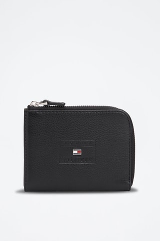 Porte-monnaie en cuir - Noir