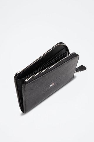 Porte-monnaie en cuir - Noir
