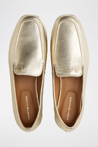 Mocassins en cuir d'agneau - Doré