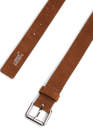 Ceinture en nubuck - Camel