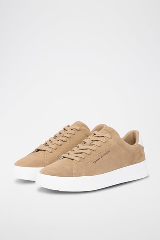 Baskets en cuir - Beige
