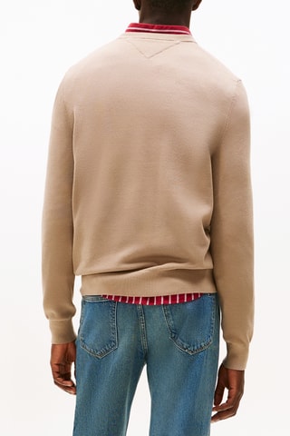 Pull en coton biologique - Beige