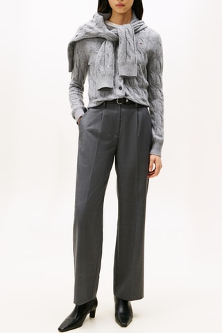 Gilet en laine - Gris chiné