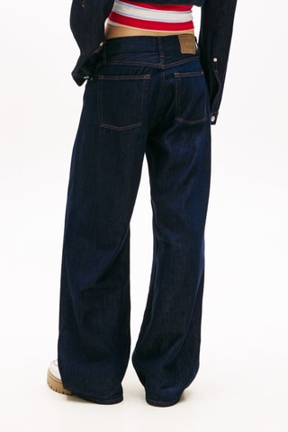 Pantalon straight - Bleu marine