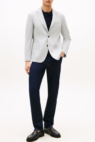 Veste regular - Gris clair