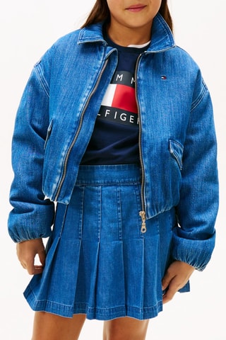 Veste en jean - Bleu foncé