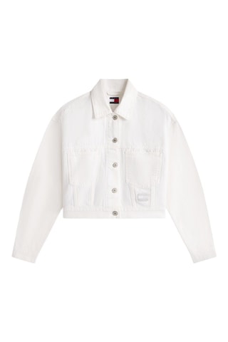 Veste oversize en jean - Blanc