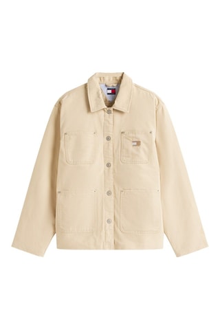 Veste en coton biologique - Taupe