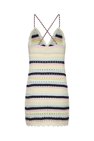 Robe droite en coton biologique - Blanc