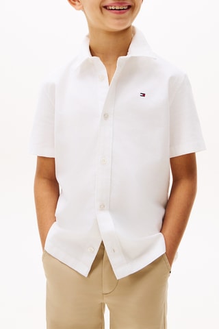 Chemise en coton biologique - Blanc