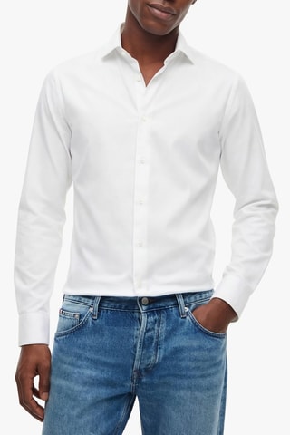 Chemise en coton biologique - Blanc