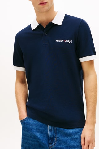 Polo regular - Bleu marine