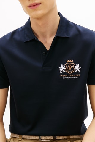 Polo regular - Bleu marine