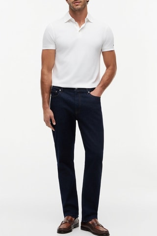 Polo regular - Blanc