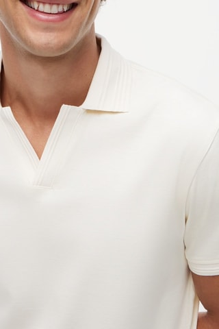 Polo regular - Ivoire