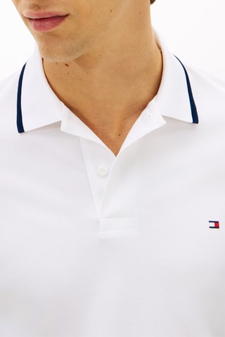 Polo regular - Blanc