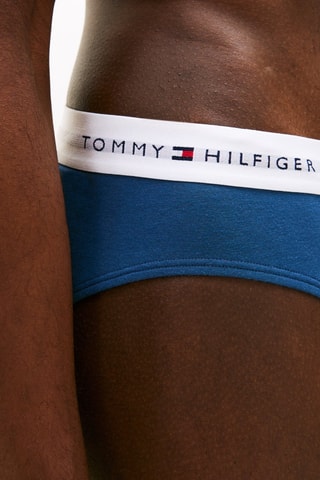 3 slips - Noir et bleu cobalt