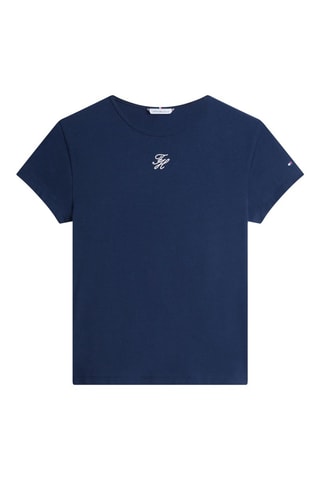 T-shirt slim - Bleu marine