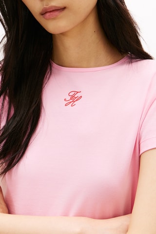T-shirt slim - Rose