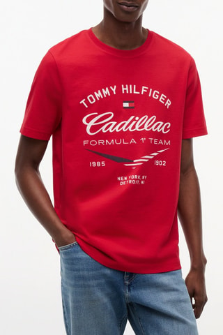 T-shirt TH x Cadillac Formula 1® - Rouge