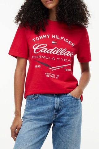 T-shirt TH x Cadillac Formula 1® - Rouge