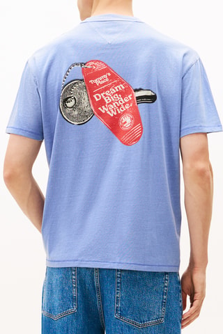 T-shirt relaxed - Ciel