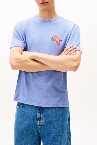 T-shirt relaxed - Ciel