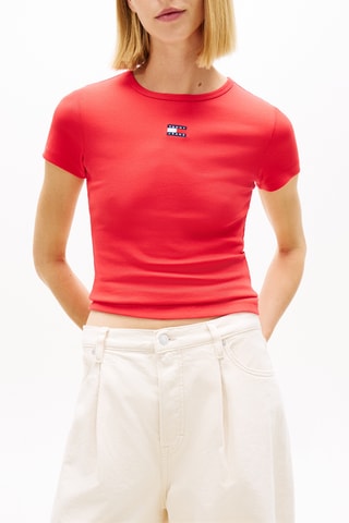 T-shirt slim - Rouge