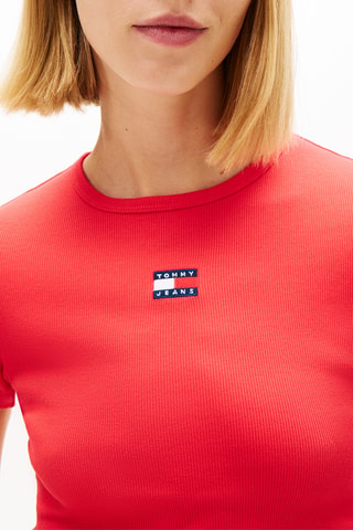 T-shirt slim - Rouge