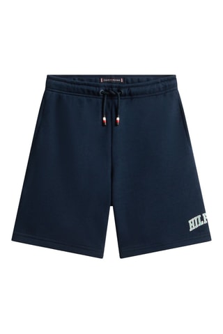 Short wide legs - Bleu nuit et vert clair