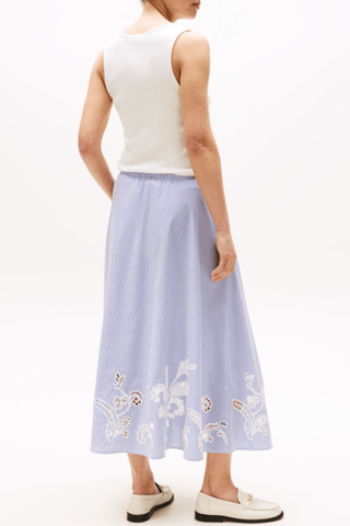 Jupe longue - Bleu cobalt