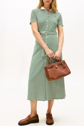 Robe chemise - Vert