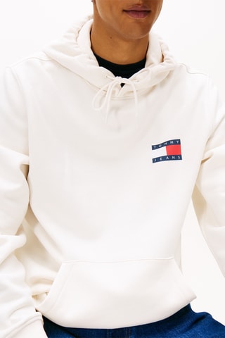 Sweat à capuche - Blanc cassé