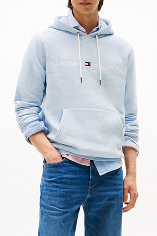 Sweat à capuche - Bleu clair