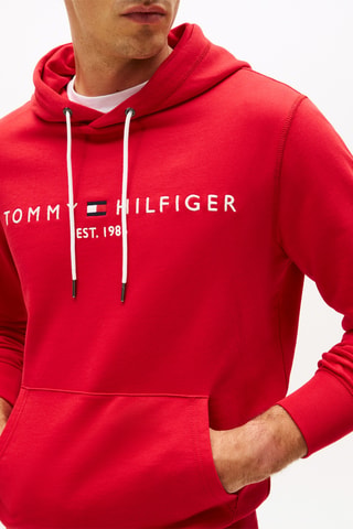Sweat à capuche - Rouge
