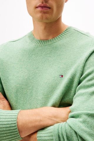 Pull en laine - Vert clair