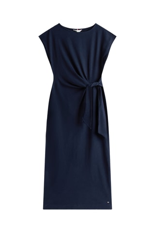 Robe midi - Bleu marine