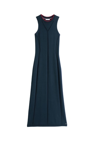 Robe longue - Bleu marine