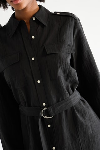 Robe chemise - Noir