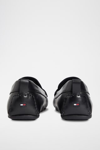 Mocassins en cuir - Noir